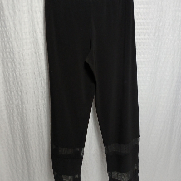 Josesph Ribkoff Pull On, Straight Leg , Double Sheer Hem Pants - Picture 3 of 6